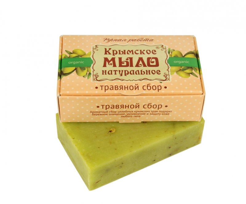 Крымское мыло натуральное Травяной сбор 50гр