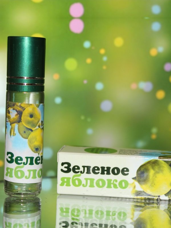 Масляные духи Зеленое яблоко Крым-Парфюм