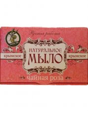 Крымское мыло натуральное Чайная роза 45гр