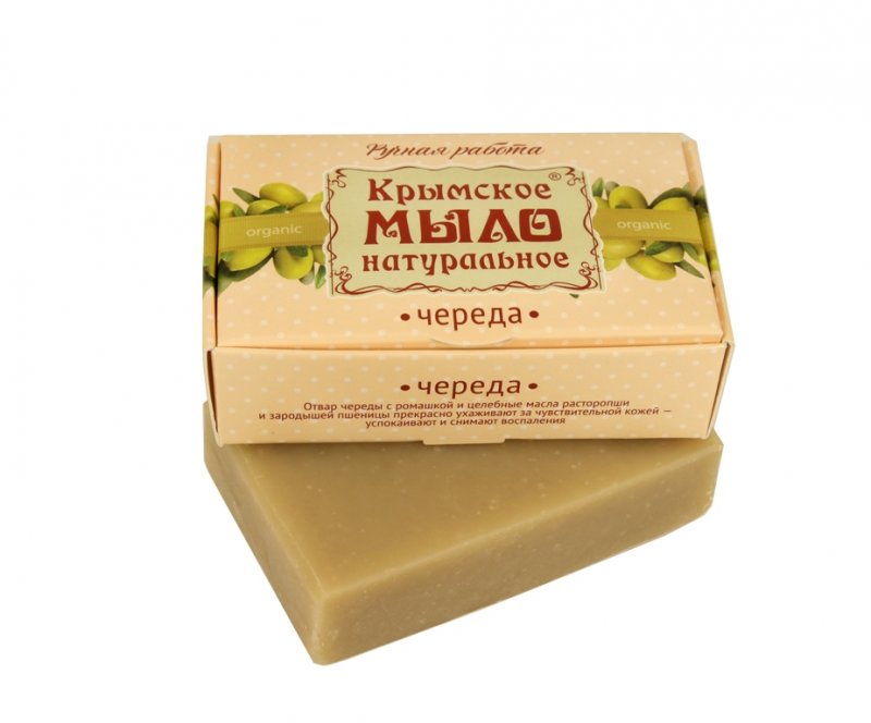 Крымское мыло натуральное Череда 50гр