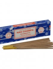 Благовония пыльцовые натуральные Nag Champa Satya 10 стиков