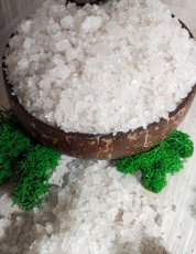 Крымская РОЗОВАЯ морская соль для ванн 1 кг (весовая)