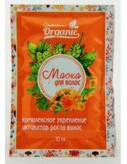 Маска для волос Комплексное укрепление Активатор роста 30мл Crimea Organic